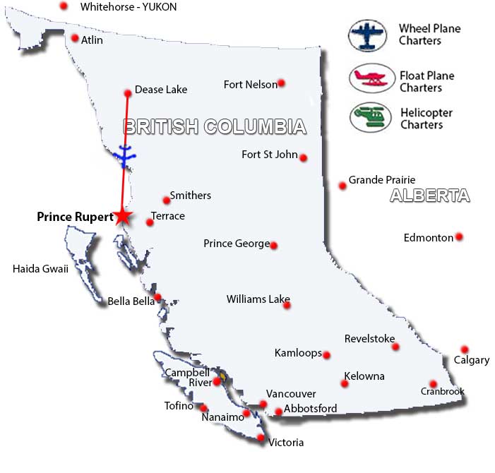 Prince Rupert Charter Flights 